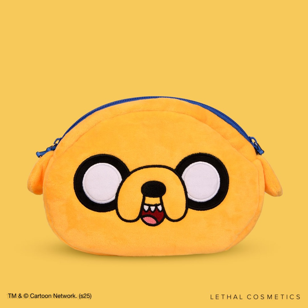 Lethal Cosmetics Adventure Time - Jake Make-up tas - Geel